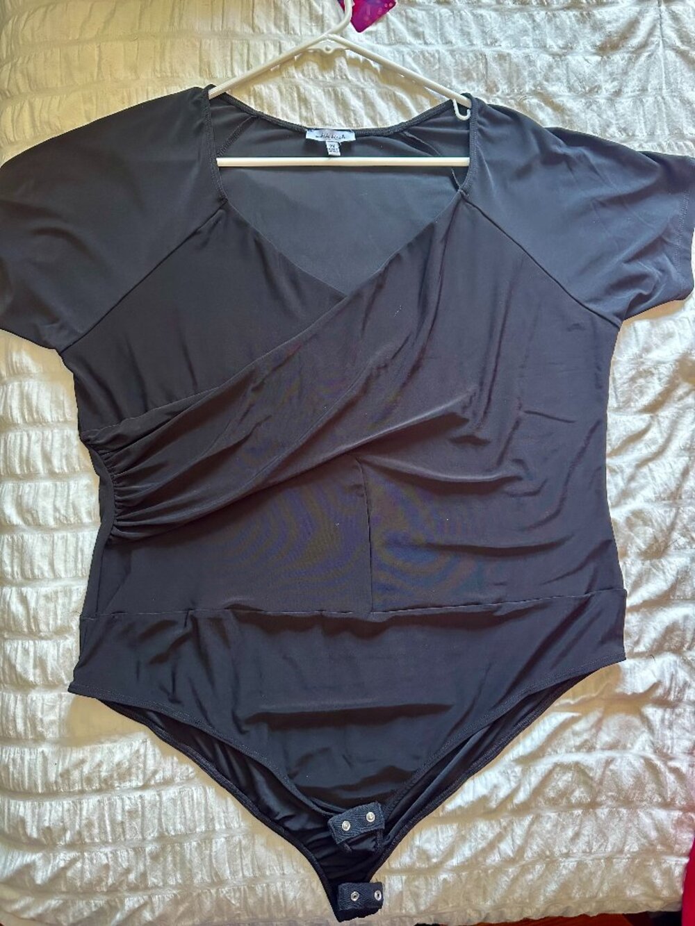 White Birch Bodysuit - Black - Size 2X